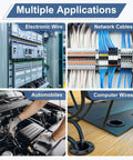 Heavy Duty Top Hat Silicone Rubber Grommet For Wiring And Auto Applications shown in panel use