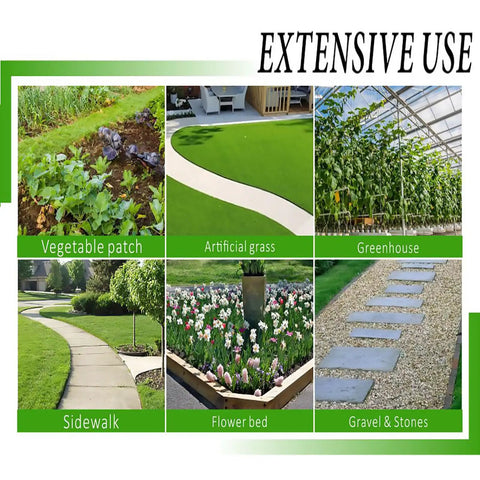 Heavy Duty 4ft By 300ft Weed Barrier Landscape Fabric Ground Cover 3.5oz Woven Polypropylene uses illustration in gardening