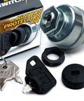 Ignition Switch Replacement For Bobcat ZT200 ZT219 ZT223 ZT225 ZT226 ZT227 ZT228 ZT231 ZT233 With Dual Protection System, 3 Keys and grommet