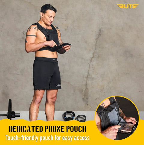Road Ready Reflective Chest Harness With Secure Touchscreen Phone Sleeve And Lightweight Tactical Camera Pocket Smooth Hands Free Daily Carry For Weekend Warriors Urban Runners And Trail Explorers