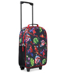 Spiderman Avengers kids carry-on luggage with wheels, featuring multicolor superhero graphics, ideal for vacations and weekend getaways.