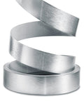 Gray Edge Banding 2 Inch by 50 Foot Non Glued Flexible Pro Grade Durable Brushed Aluminum Veneer Edge Trim coil view