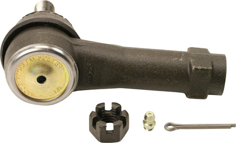 Ford F-150 Steering Tie Rod End ES3691 Replacement For 2004 To 2008 Plug-And-Play Ball Joint Linkage For Quick Accurate Steering And Smooth Handling Heavy Duty Auto Part, shown with castle nut and cotter pin