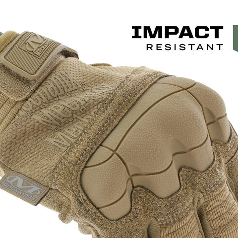 Close-up of MPact 3 Tactical Work Gloves With Touchscreen Capability And Finger Reinforcement Abrasion Resistant Synthetic Leather.
