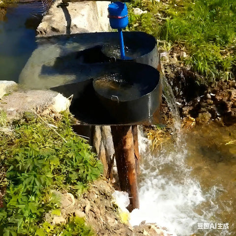 Rugged 2000W Hydroelectric Generator For Off Grid Power 220V Single Phase Axial Flow Water Turbine with Copper Coil