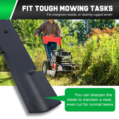 Beefed-Up High Lift 61 Inch Mower Blades Replacement For Ferris Scag Turf Tiger Bad Boy Simplicity 5101755 5101755s 5020842