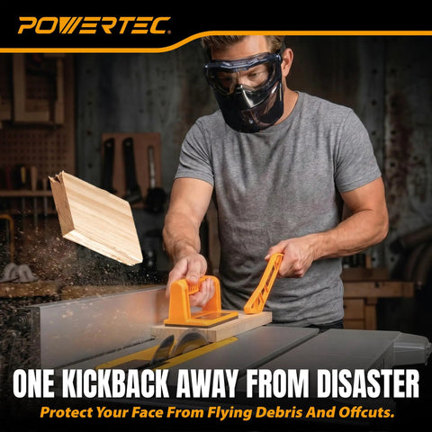 Premium KickAss Anti Fog Safety Goggles With Flip Up Detachable Face Shield And Ansi Z87 Impact Rating For Grinding Cutting And Full Face Workshop Defense