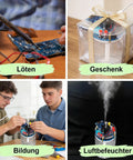 Humidifier Soldering Practice Kit For Beginners And Electronics Enthusiasts A Complete Soldering Project With Components PCB Enclosure And Tools