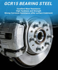 Front Or Rear Wheel Bearing Hub Assembly Direct Fit Replacement Drop In For Hyundai Santa Fe 2007 To 2020 Santa Fe Sport 2013 To 2018 Santa Fe XL Veracruz 2007 To 2012 And Kia Rondo Sorento Front Or Rear on steel hub