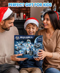 Family giving 6 In 1 STEM Robot Building Kit With 780 Pieces, App And Remote Control Space Robot Toys For Kids Ages 8 To 14