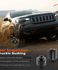 Beefed Up Heavy Duty Rear Suspension Knuckle Bushing Kit For Jeep Cherokee 2014 To 2021 2.4L And 3.2L Engines 6 Piece Set
