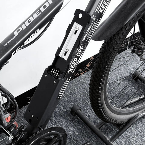 Electric Bike Battery Mounting Plate Replacement With 4 Pin XT60 Anderson Connector Includes Female XT60 And XT60 To Anderson Cable Screws And Rubber Pads Plug And Play Compatible With Hailong G80 Battery Packs