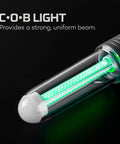 Submerser 500 Underwater Fishing Light 360 Degree Green LED 500 Lumens Waterproof with COB Light emitting green glow