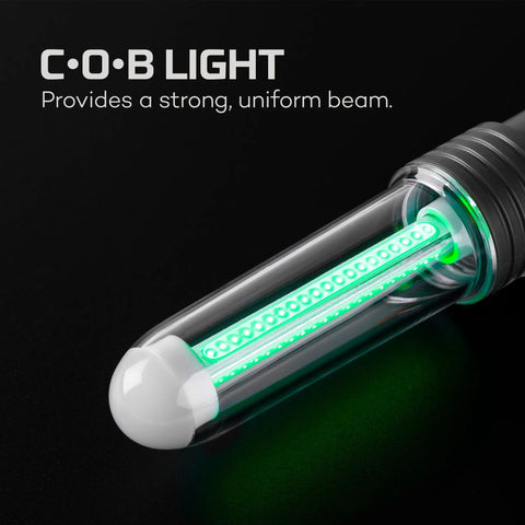 Submerser 500 Underwater Fishing Light 360 Degree Green LED 500 Lumens Waterproof with COB Light emitting green glow