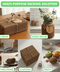 Extra Wide Honeycomb Packing Paper For Moving 15 By 131 Inches 80 GSM Eco Friendly Cushioning with gift wraps and home decor