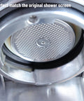 Built Tough Stainless Steel Inner Shower Screen Holder Replacement for Breville Sage Dual Boiler Oracle Touch Espresso Machine close-up view.