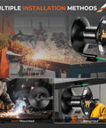 Manual Twin Welding Hose Reel Keeps 100 Feet Of Twin Gas Hose No Fuss Neat For Three Eighths Inch Or One Quarter Inch ID with installations