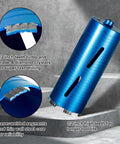 SALI diamond core drill bit, blue metal body, 2.5 in diameter with 10 in drilling depth.