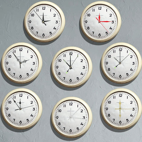 High Torque Quartz Clock Movements Replacement Kit With Long Shafts 6 Pcs DIY Clock Repair Set 8 Pairs Of Clock Hands Brass Washers And Nuts Included 16 mm Shaft Length Easy To Customize And Fix Your Timely DIY Projects
