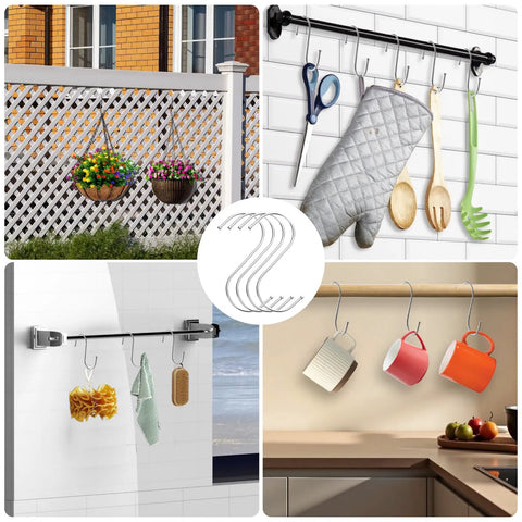96 Inch Heavy Duty Wall Mounted Tool Organizer With Assorted Hooks And Slot Boards For Garage Storage Rack displaying hooks and hanging items.