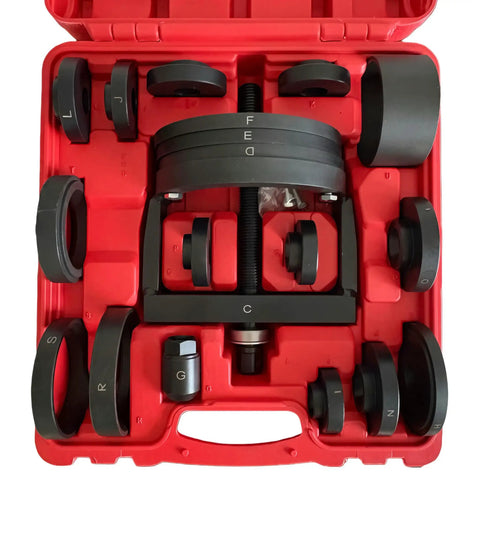 All In One Wheel Hub Tool Set For Front And Rear Hubs And Bearings Removal And Installation No Shop Press Needed Pro Grade DIY