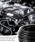Six Feet High Performance Automotive Vacuum Line Kit With 64 Connectors For Car Piping System Perfect Fix For Your Ride Using Durable Silicone Hoses In Sizes From One Eighth To Three Eights Inch, engine bay hoses