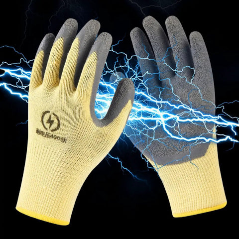 Battle Tested Electrical Insulated Gloves Serving Up 400V High Voltage Defense And Sick Anti Slip Rubber Palm For Electricians Who Want No Nonsense Protection Every Time They Clock In