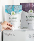 Sixty Three In One Laundry Detergent Pods Built To Crush Stains And Boost Fabric Brightness In Ready Snap Packs loaded with bold lavender vanilla essence.