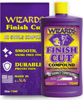 Showroom Shine Finish Cut Compound For Automotive Paint Correction, Levels Scratches, Brightens Dull Finishes, 32 Oz.