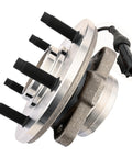 Budget Friendly Front Wheel Bearing And Hub Assembly For 2006 2010 Ford Explorer 2006 2010 Explorer Sport Trac And Mercury Mountaineer Five Lug With ABS Sensor Front Left And Front Right Pair close-up view showcasing detail.