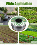 500 Ft 5/8 Inch Drip Tape Irrigation Kit With 16 Mil Heavy Duty Reinforced PE Material, 6 Inch Emitter Spacing, multi-use applications