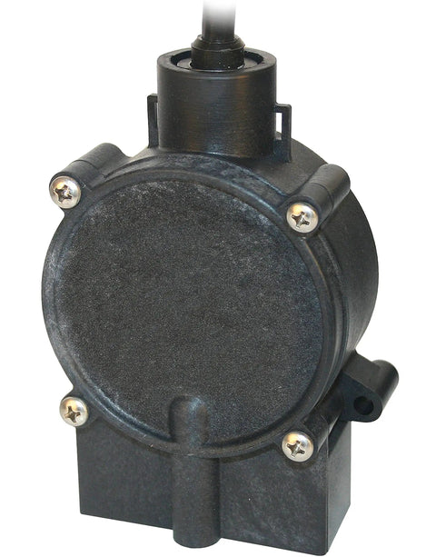 RS-5LL 115 Volt Piggyback Diaphragm Switch for Pumps Up To 10 Amps And 1/3 HP, front view with screws and housing