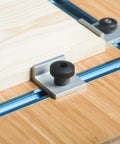 Dang Solid 1/4 20 Threaded Round Clamping Knobs Five Pack for T Track Table Saws securing wood on router table.