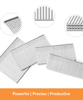 Heavy Duty 16 Gauge Finish Nails 304 Stainless Steel 2400 Piece Assorted Kit for Flooring, Framing and Woodworking displayed.