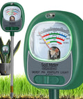 4 In 1 Soil Tester Kit For Gardening With No Battery Needed Soil Moisture Meter Light Fertility And PH Meter