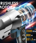 Cordless Metal Shear Cutter For Makita 18V Batteries, Brushless 360 Degree Swivel Nibbler showing internal brushless motor design
