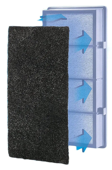 Activated Carbon Pre Filter For Holmes AER1 Air Purifier HAPF30AT demonstrating air flow effect in purifier
