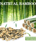 Biodegradable Bamboo Golf Tees Three And One Quarter Inch, 100 Pack, natural color, eco friendly wooden tees near bamboo stalks