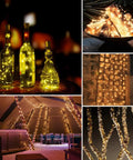 Outdoor Dope Solar String Lights 39 Feet Copper Wire With 120 LED Eight Modes Warm White Waterproof Garden Patio Decor