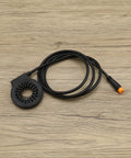 3 Pin KT V12L Electric Bicycle Pedal Assist Sensor Magnets For Left Crank Installation with cable and connector