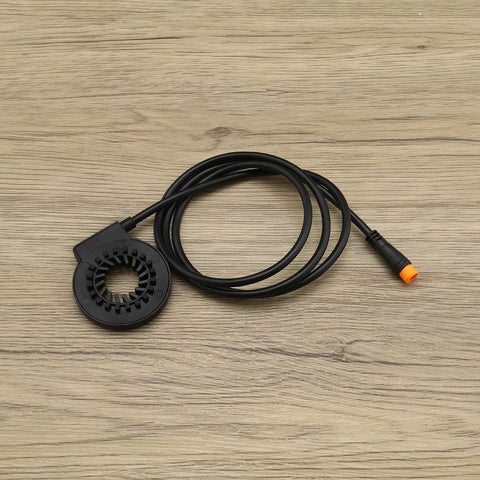 3 Pin KT V12L Electric Bicycle Pedal Assist Sensor Magnets For Left Crank Installation with cable and connector