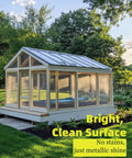 Shed protected by Heavy Duty One Quarter Inch Hardware Cloth Roll 24 By 100 Feet 23 Gauge Hot Dip Galvanized Wire Mesh