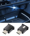 USB LED Interior Car Light With Adjustable Brightness And 8 Color Options Type C Plug 5V DC Atmosphere Lamp