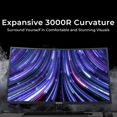 Beast Mode 39 Inch Curved Gaming Monitor With 2560x1440 Resolution, 1ms MPRT, 165 Hz, HDR400, 4000:1 Contrast, 16:9, HDMI And DisplayPort