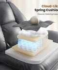Big And Tall Office Chair With Flip Armrests For Pets And Cross Legged Sitting Boss Level Ergonomic Computer Gaming Chair With Foot Rest Teddy Fleece Wide Seat Reclining Desk Chair For Home Office featuring cloud-like spring cushion