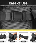 1.5 Inch Side Release Buckles Kit With 30 Tri Glide Slides, 15 Sets, Heavy Duty Plastic Buckles For Backpacks Luggage Straps