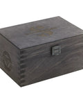 Wooden collector box for G3 Wrist Dive Computer 60th Anniversary Edition With Bluetooth And Watch Style Color Display, Stainless Steel Case