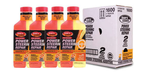 Power Steering Repair It Four Pack 16.9 Oz Bottles, Reduces Noise And Hard Steering, Stops Leaks, Dual Cavity Bottle