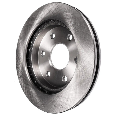 Close-up of Rear Brake Rotors 13.58 Inch For Chevy GMC Trucks And SUVs Fits Silverado Sierra Suburban Tahoe Avalanche Yukon XL Escalade ESV EXT