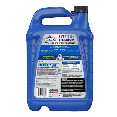 Keep All Vehicles Cool With This Extended Life Yellow Antifreeze And Coolant Already Mixed Ready To Go Straight In Engine Cooling Systems For Serious Year Round Protection - 1-gallon blue jug.